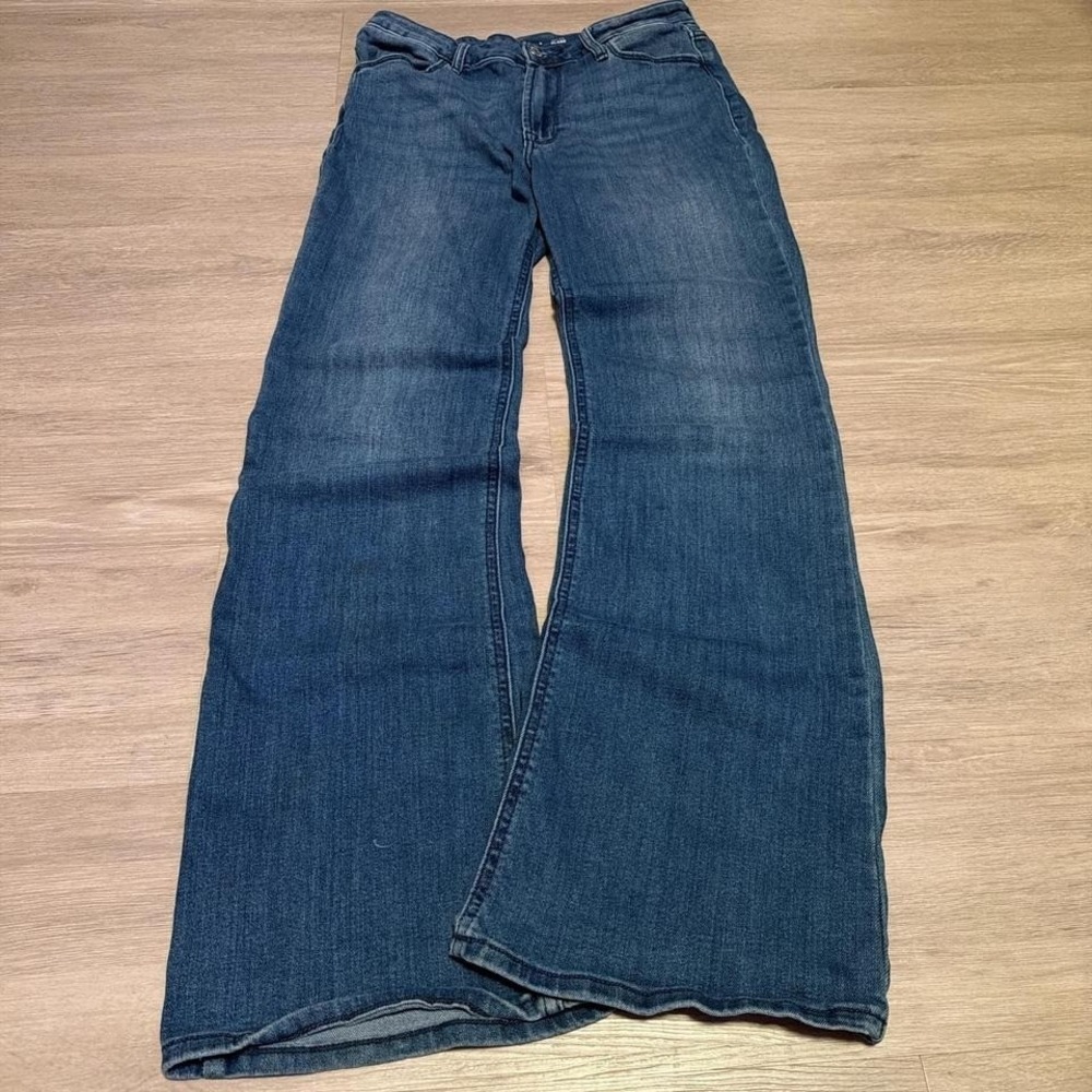 28x30 Blue Flared Bootcut Jeans Vintage 2000s Y2K